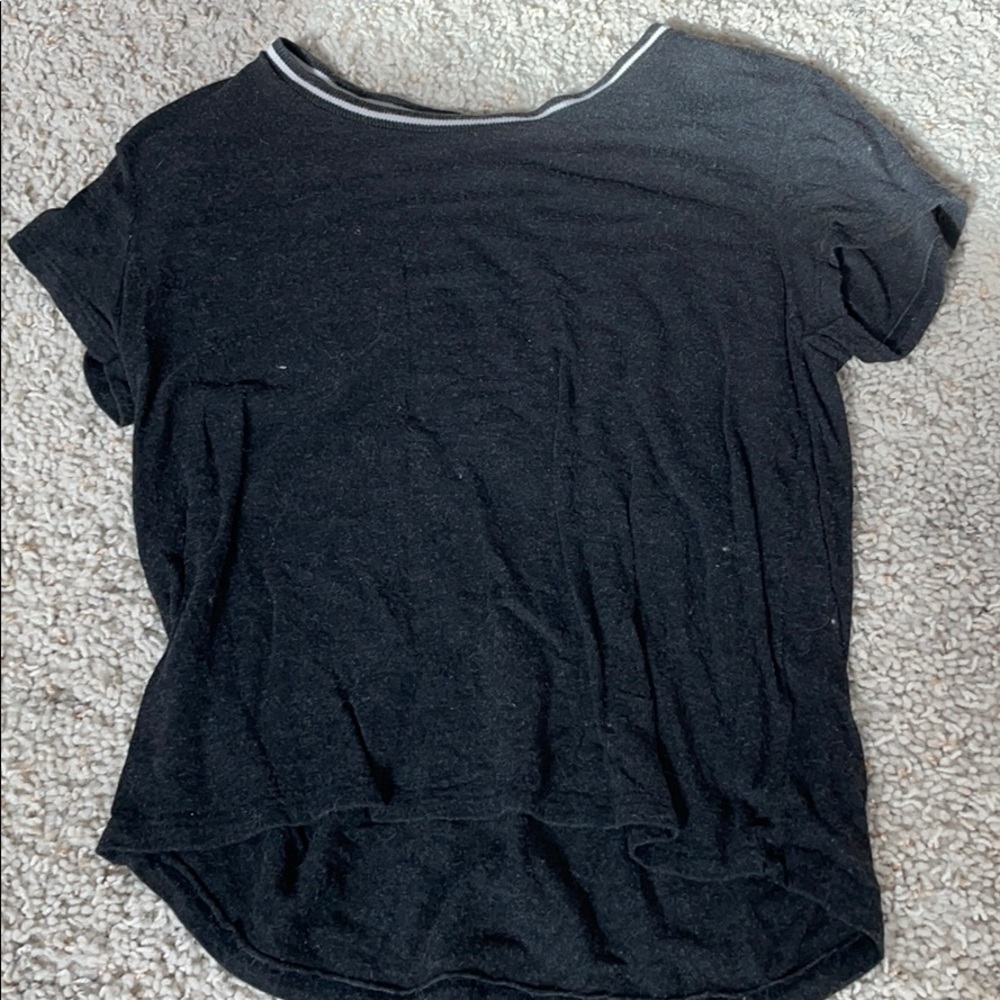 Gray pajama shirt